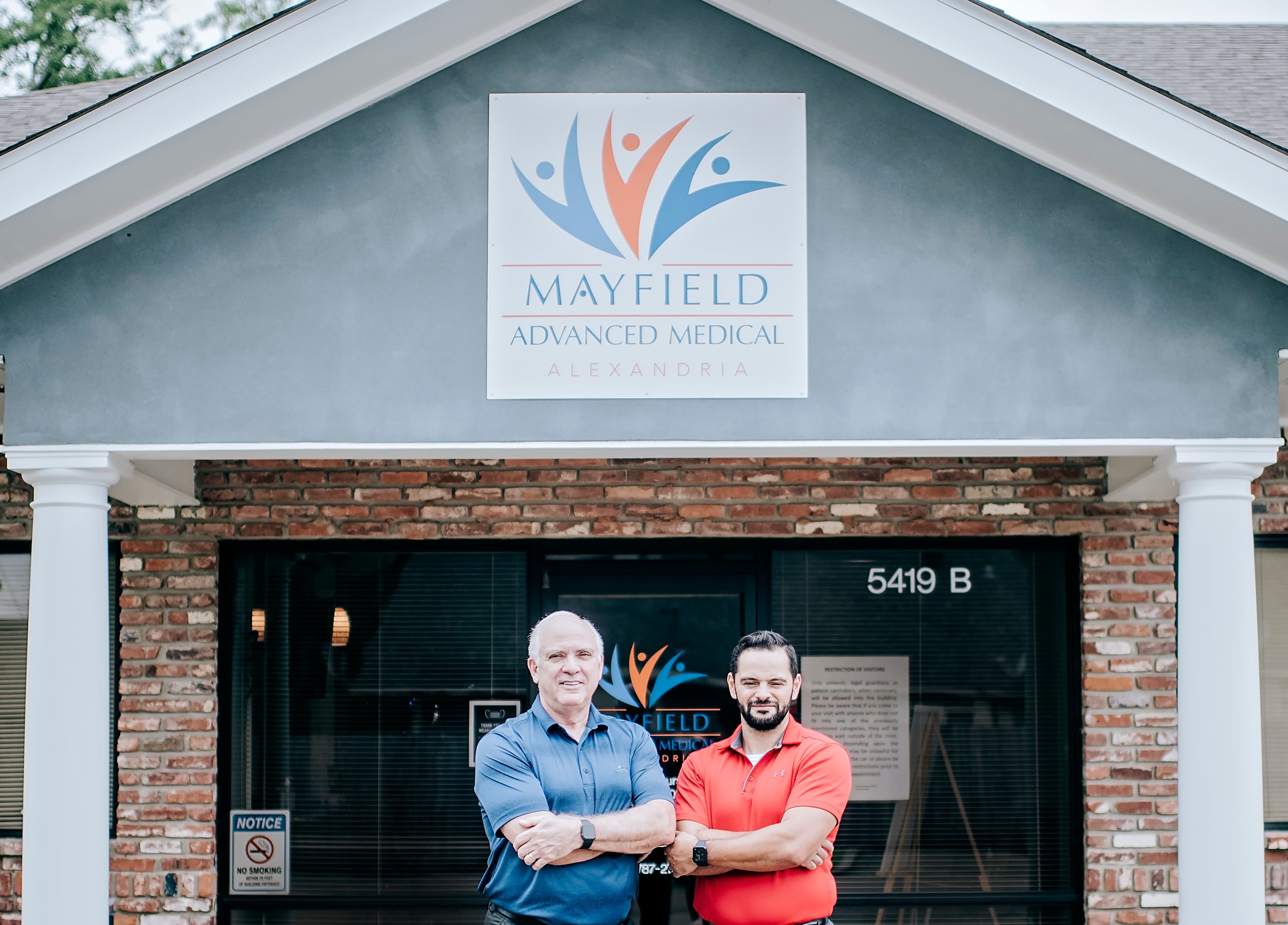 Mayfield Advanced Chiropractic office exterior in Alexandria, LA