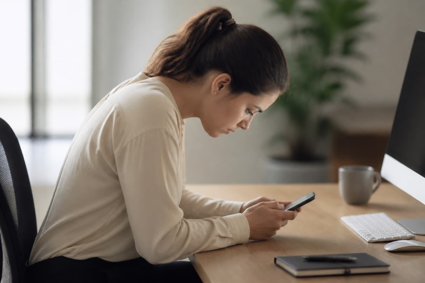 Tech Neck in Alexandria, LA: How Your Phone and Screen Are Causing Neck Pain